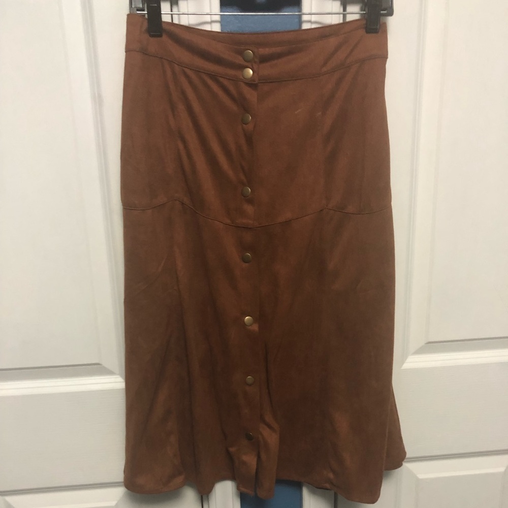 Boho midi skirt